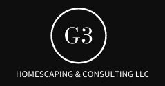 The logo of G3 Homescaping